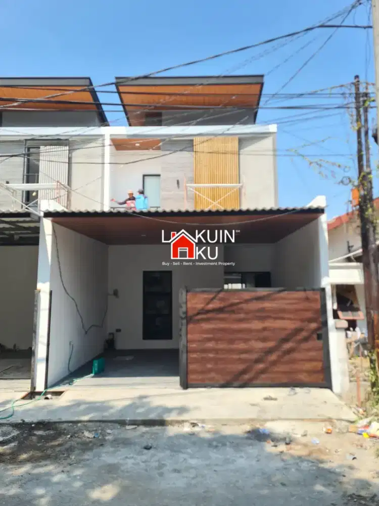 Dijual Rumah Baru Modern Minimalis Mewah Raya Merr,Nirwana,Baruk