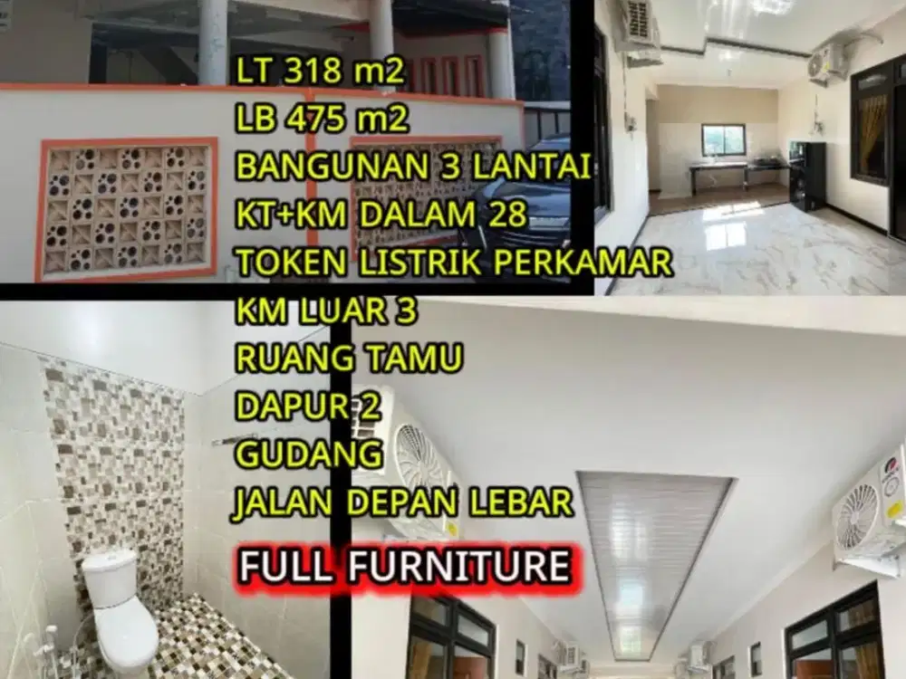 Rumah kos aktif dijual turun harga Ring 1 UNDIP tembalang TURUN harga