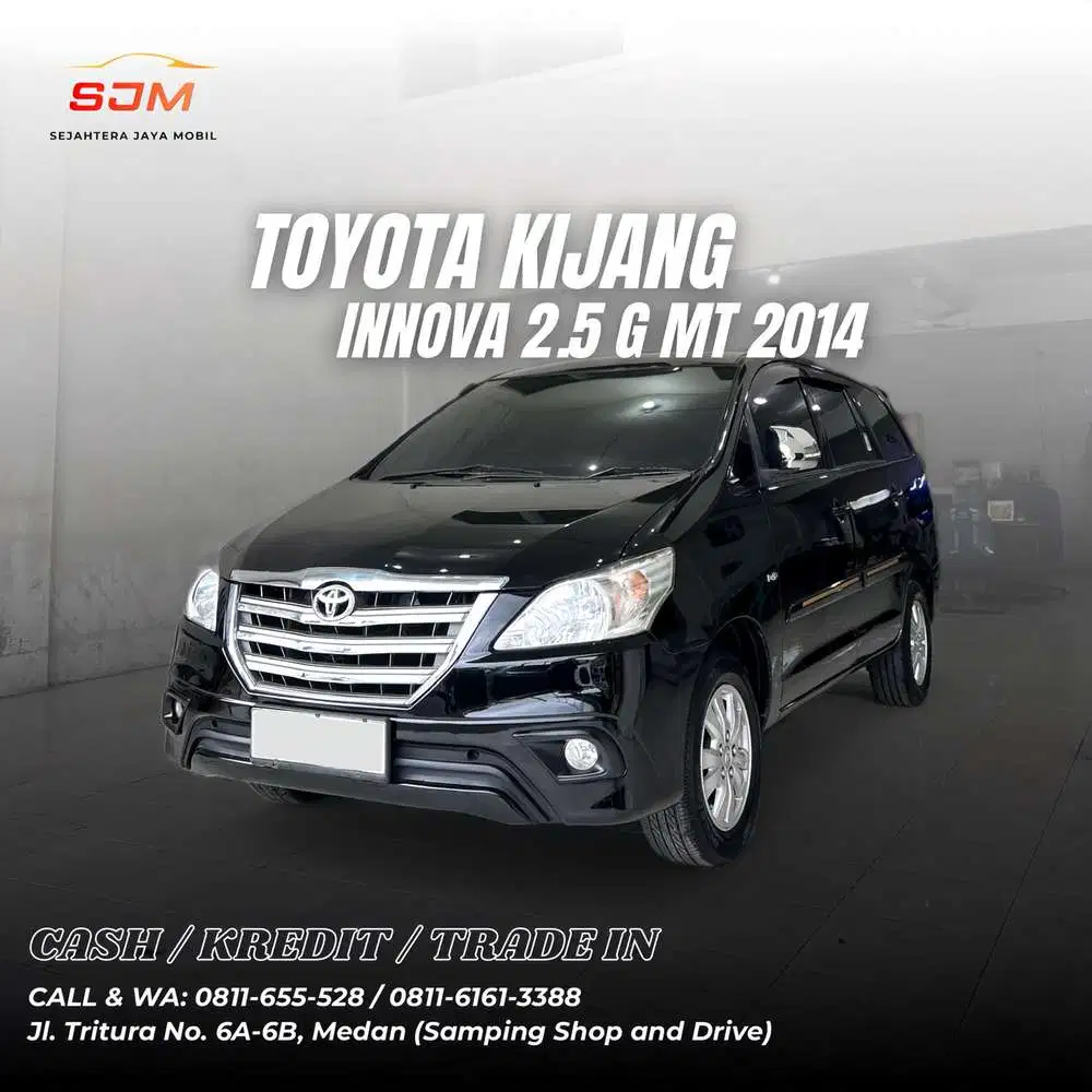 TOYOTA KIJANG INNOVA 2.5 G MT 2014