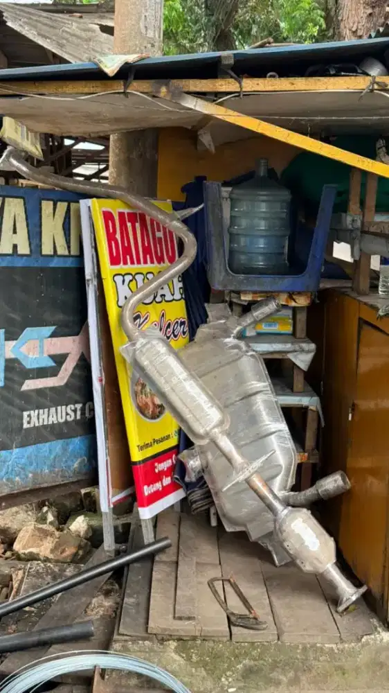 Knalpot / exhaust fullsystem Original
Copotan mazda cx3 2020