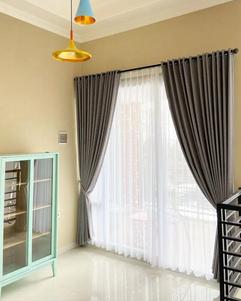 Menjual Tirai Gorden Jendela Gordyn Mewah Hordeng Terbaru Murah