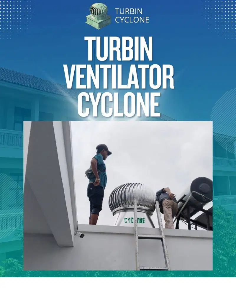 Turbin Ventilator Stainless Steel untuk Ventilasi Udara Maksimal