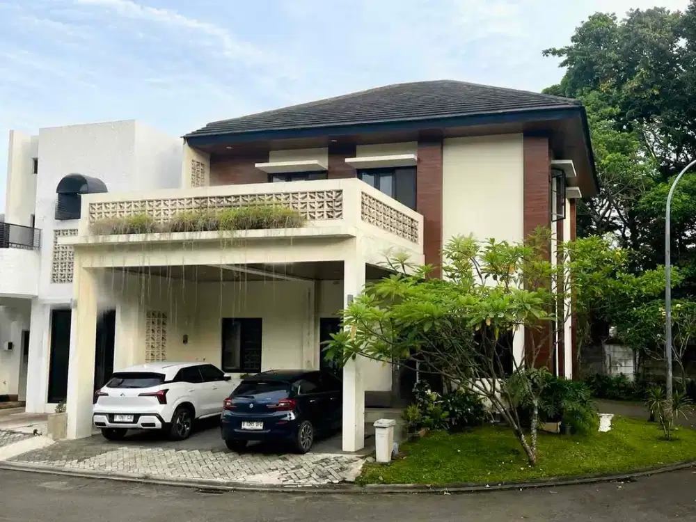 Dijual Cepat Rumah Hoek Full Furnished Neo Catalonia BSD 2 Lantai SHM