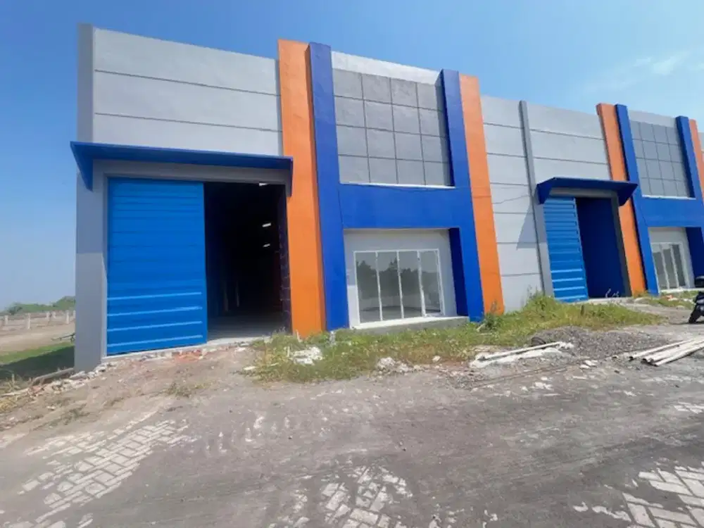 2 Unit Jejer Gudang Baru ROW jalan lebar Siap Pakai Murah Sinar Buduran Sidoarjo