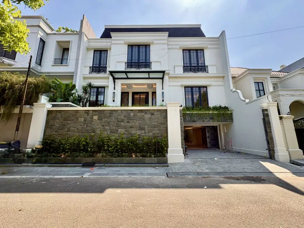 Rumah Luxury Brand New Kebayoran Baru Jakarta Selatan Lokasi Super Strategis Dekat Pusat Kota
