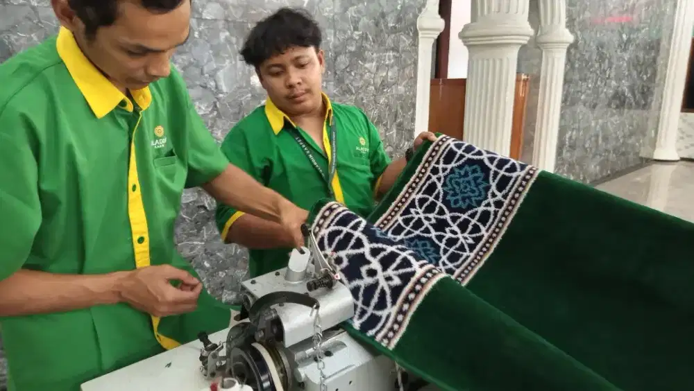 karpet mushola harga terjangkau bahan lembut