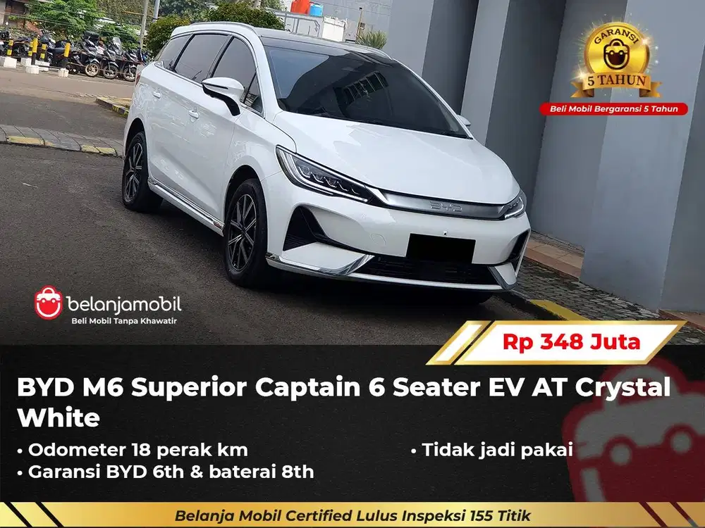 [ KM 18 PERAK ] BYD M6 M 6 Superior Captain 6 Seater EV 2025/2026