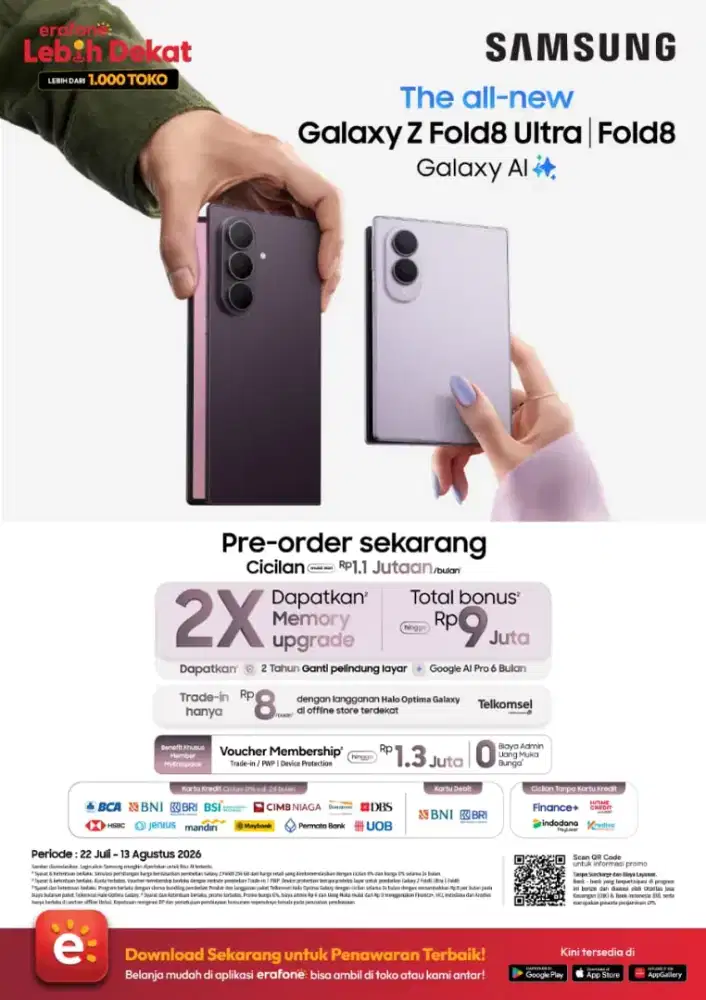 PRE ORDER ZFOLD 8/ZFLIP 8 SERIES