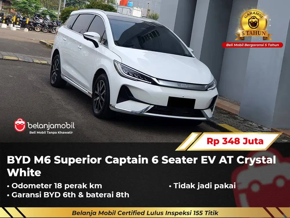 [ KM 18 PERAK ] BYD M6 M 6 Superior Captain 6 Seater EV 2025/2026