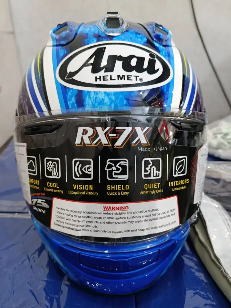 Bismillah Dijual ARAI RX7X OGURA TRACKHOUSE yang belum release di indo