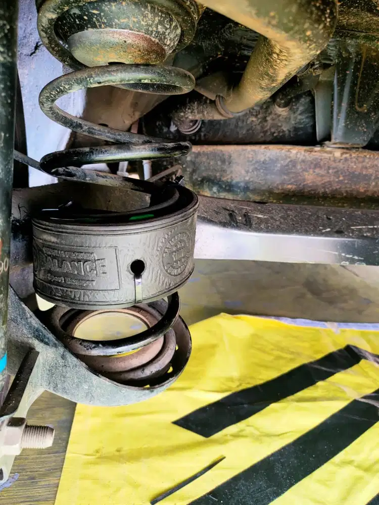 Mobil Minim LIMBUNG & GRUDUK, Makin ANTENG dg BALANCE Spring Buffer