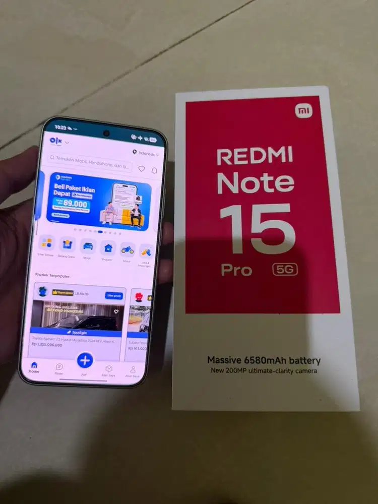 Redmi note 15 pro 5G 8/256 mulus