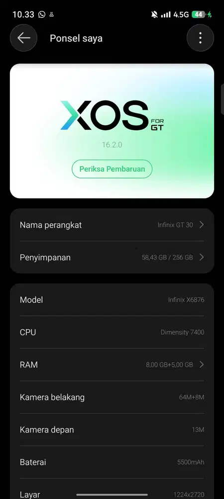 Infinix GT 30 8/256 5G