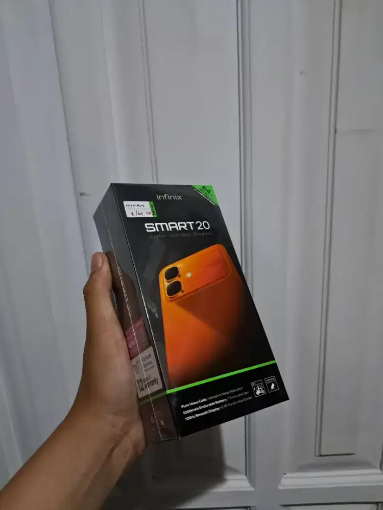 HARGA TERMURAH INFINIX SMART 20 4/64 NEW SEGEL