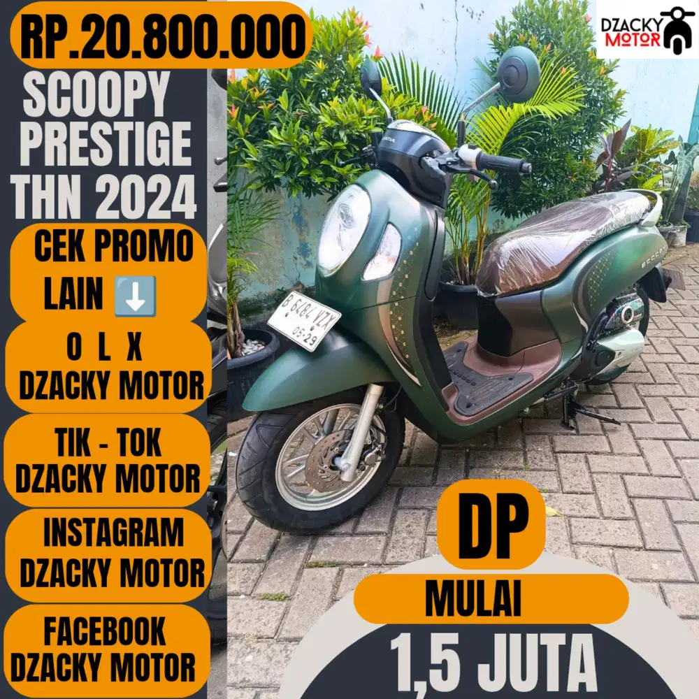 SCOOPY PRESTIGE 2O24 SECOND LIKE NEW
