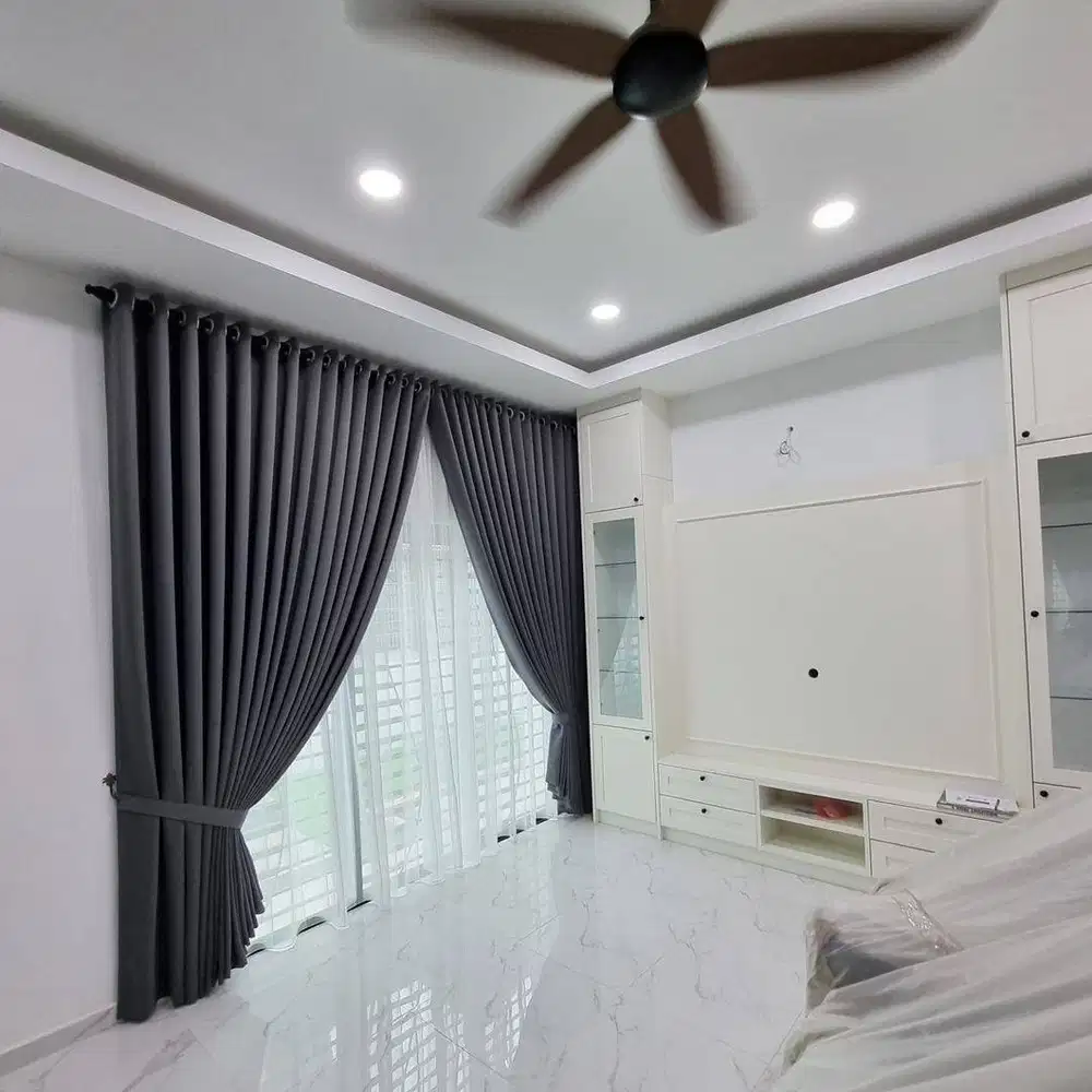 Beli Tirai Gorden Jendela Gordyn Mewah Hordeng Terbaru Murah