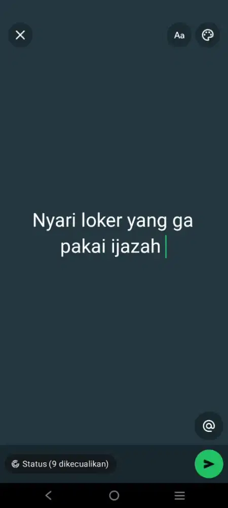 Cari lowongan yang bisa PP