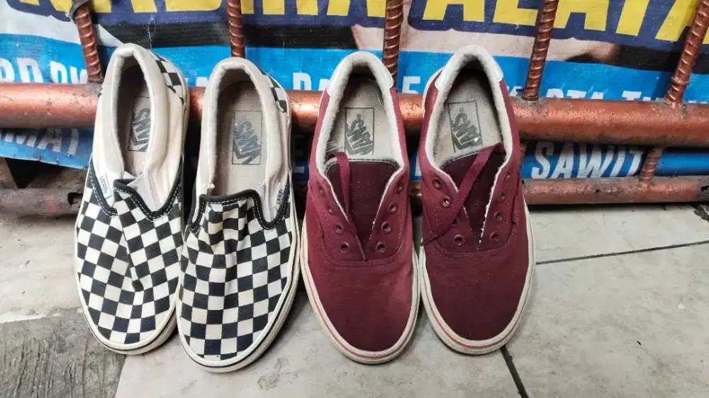 Vans slip on + vans era 59