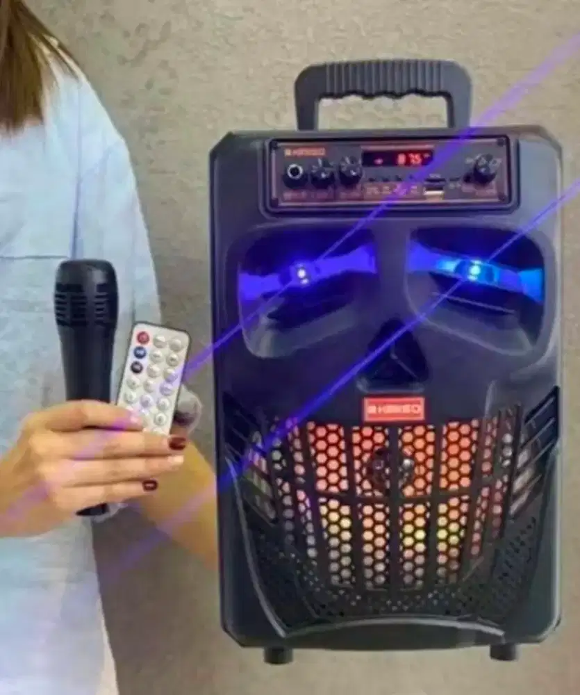 SPEAKER KARAOKE BLUETOOTH JUMBO, SUARA KENCANG BASS MANTAAPPP...
