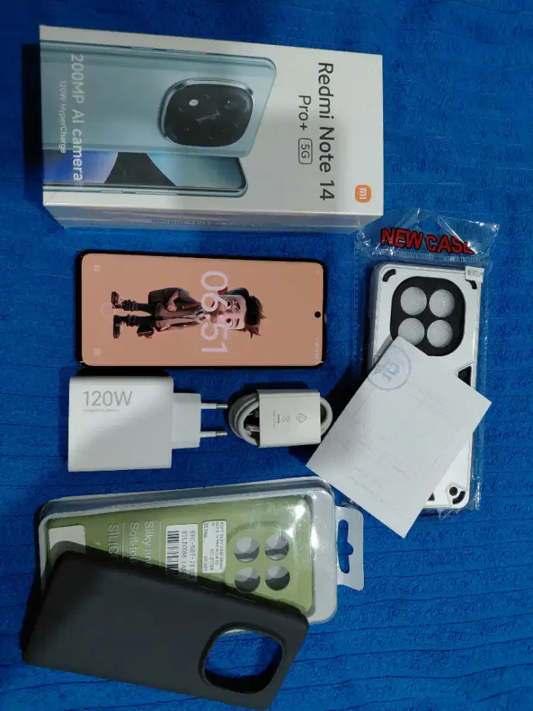 redmi note 14 pro+ 5G 8/256 blm ada 1bulan pakai