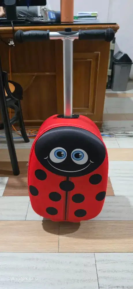 SCOOTER BAGASI - SCOOTER KOPER ANAK 2IN1 KARTUN EXOTIC ST2026 BEKAS