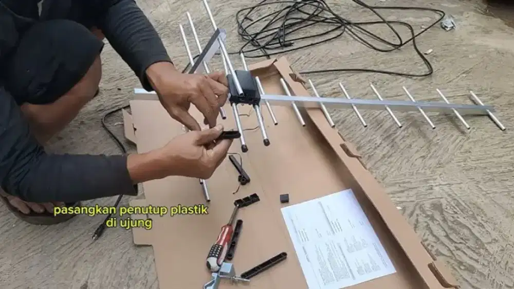 Cabang toko pemasangan Antenna siaran oke