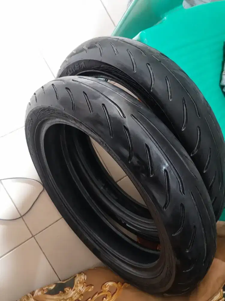 Ban Motor Double Depan Belakang