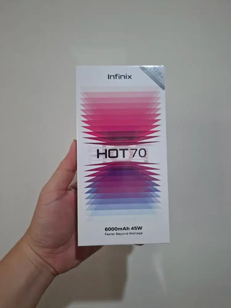 (BARU) Infinix Hot 70 8/128, SEGEL Garansi Resmi, Bisa COD