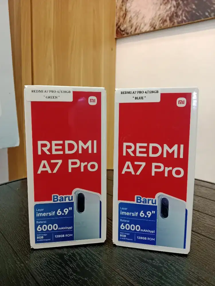 Redmi a7 pro ram 4/128gb garansi resmi redmi 1 tahun