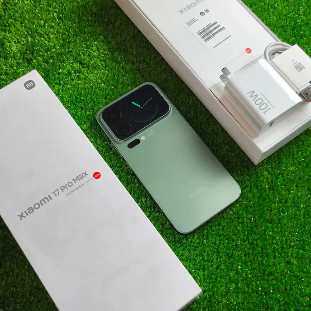 Xiaomi 17 Pro Max 16/512GB Green BH 100% ada dent 1 titik EX INTER