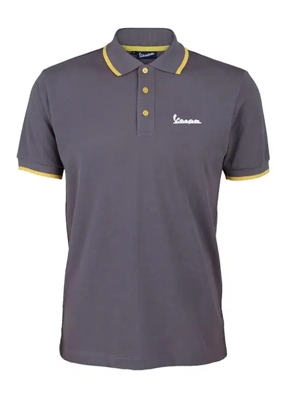 Kaos POLO SHIRT VESPA GREY size XL