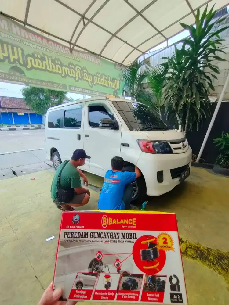 Peredam Shock Mobil BALANCE DAMPER , Solusi Suspensi EMPUK Bebas JEDUG