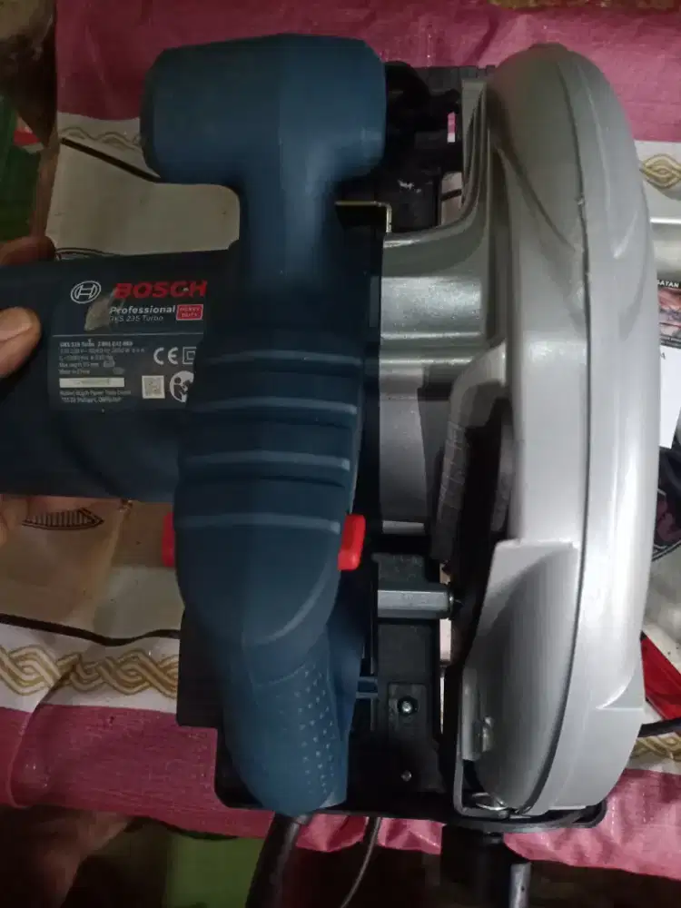 Mesin Circular Saw BOSCH GKS 235 TURBO 9INC BUKA DUSS