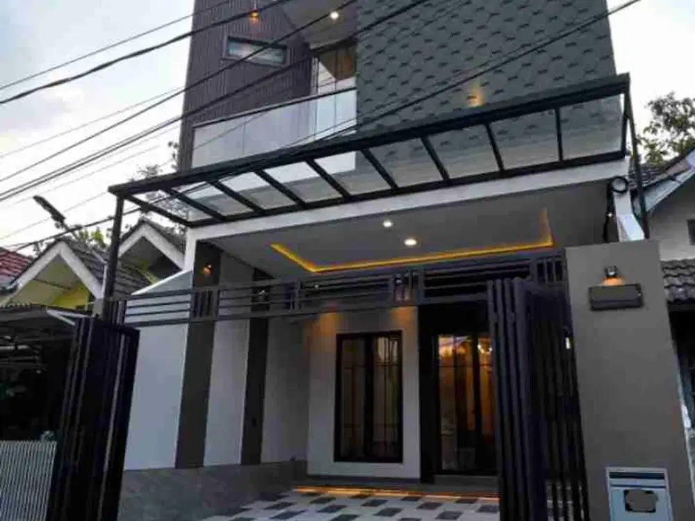 (DISKON 81 JT) Rumah SEMI FURNISH Pamulang Dekat Tol & MRT Lebak Bulus