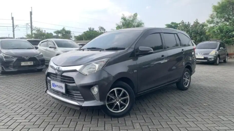 Garansi 1 Th - Toyota Calya 1.2 G Bensin-AT 2019 Abu
