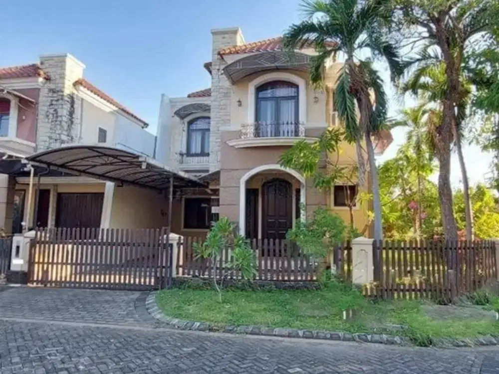 RUMAH HOOK 2 LANTAI TERAWAT FULL FURNISHED WISATA BUKIT MAS CLUSTER MADRID