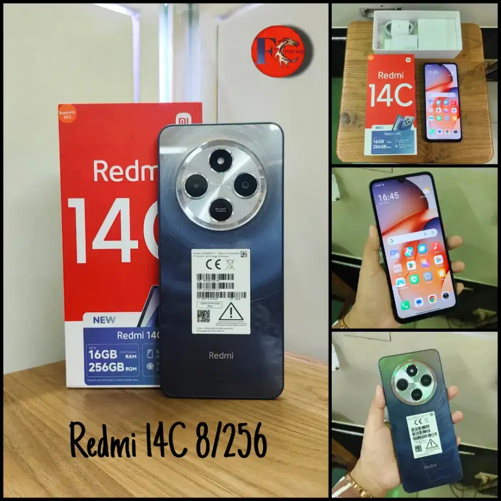 JUAL REDMI 14C 8/256 SECOND