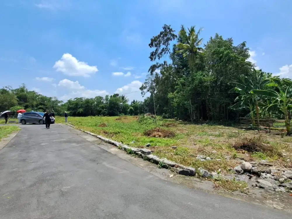 Tanah View Merapi Lingkungan Asri di Kalasan 1jutaan 5 Menit Exit Tol Kalasan