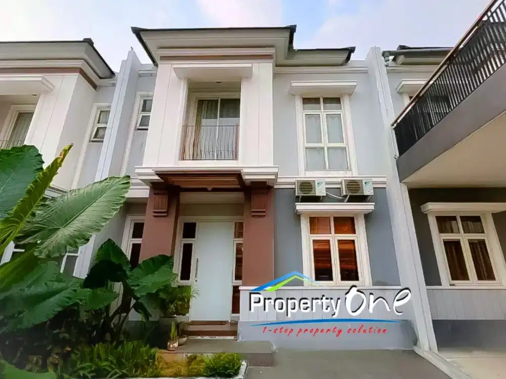 Rumah Modern 2 Lantai Siap Huni di The Savia Dekat QBig BSD, The Breeze, Sekolah Internasional & Kawasan Strategis BSD