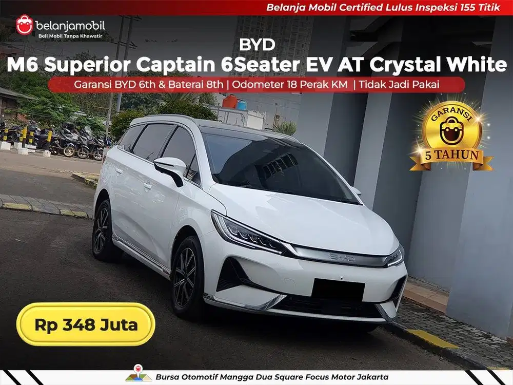 [ KM 18 PERAK ] BYD M6 M 6 Superior Captain 6Seater EV 2025/2026
