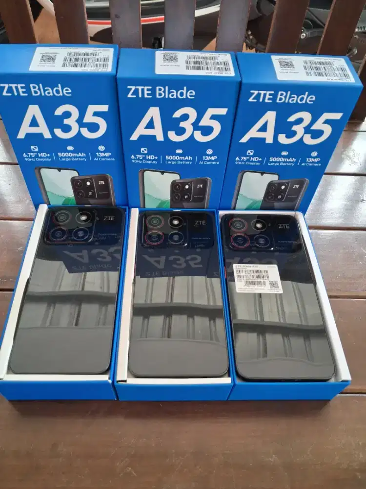Jual hp 2nd ,ZTE BLADE A35 4+8RAM 64GB ROM