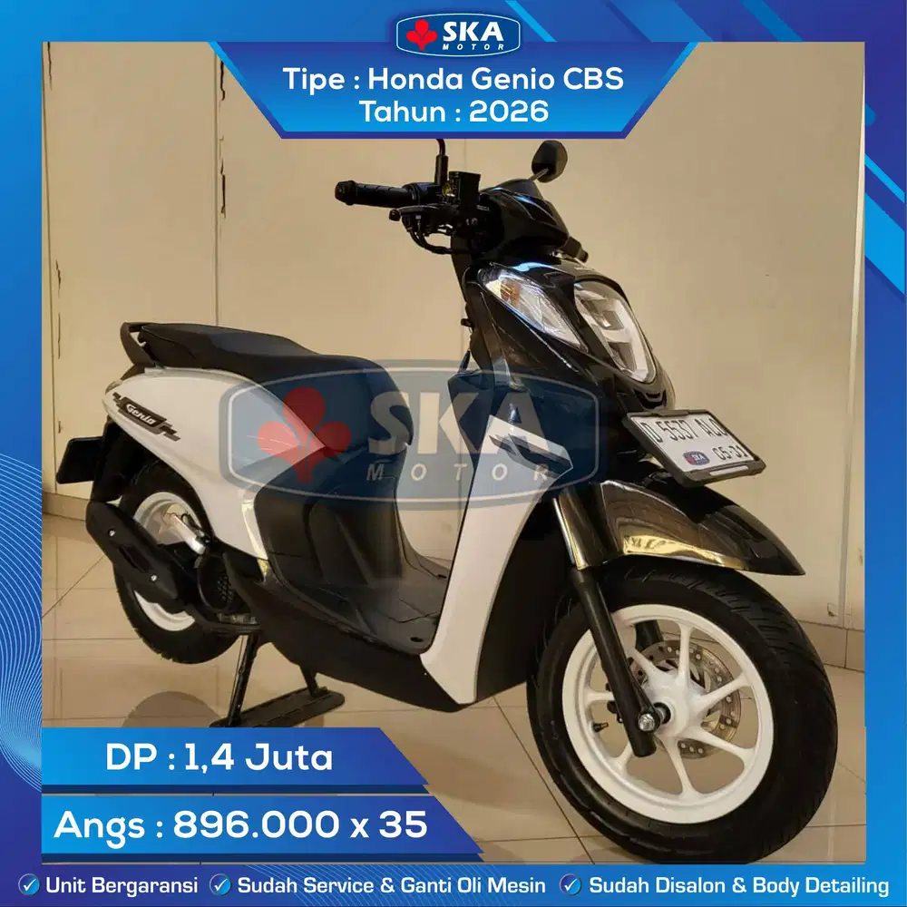 Honda Genio CBS Tahun 2026