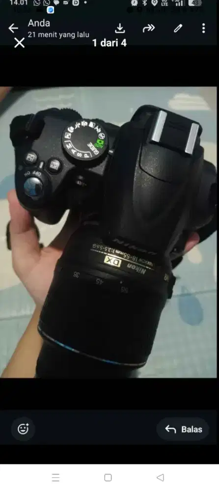 Jual camera nixon D300