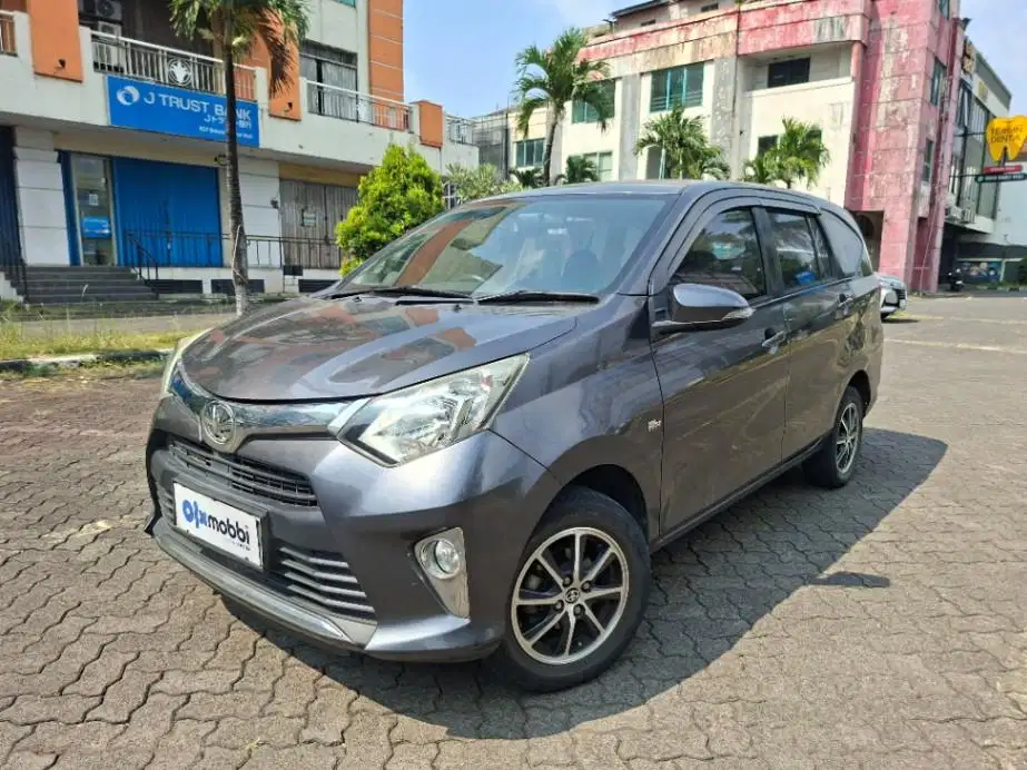 Garansi 1 Th - Toyota Calya 1.2 G Bensin-AT 2019 Abu