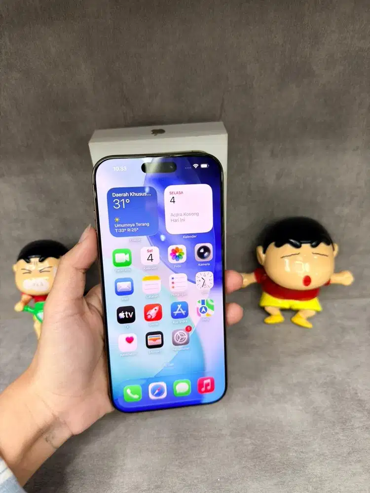 Iphone 16 promax 256 Ibox fullset mulus
