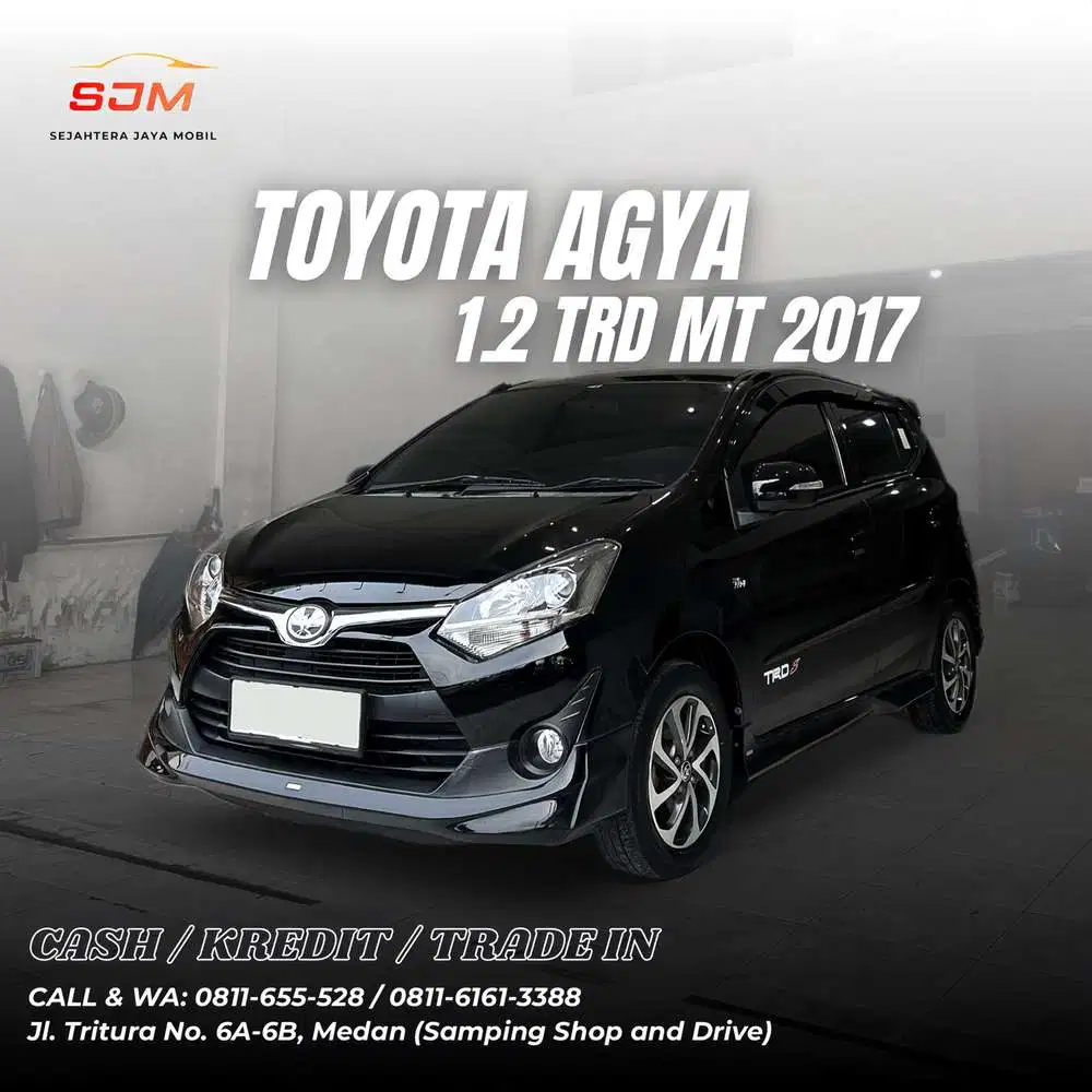 TOYOTA AGYA 1.2 TRD MT 2017