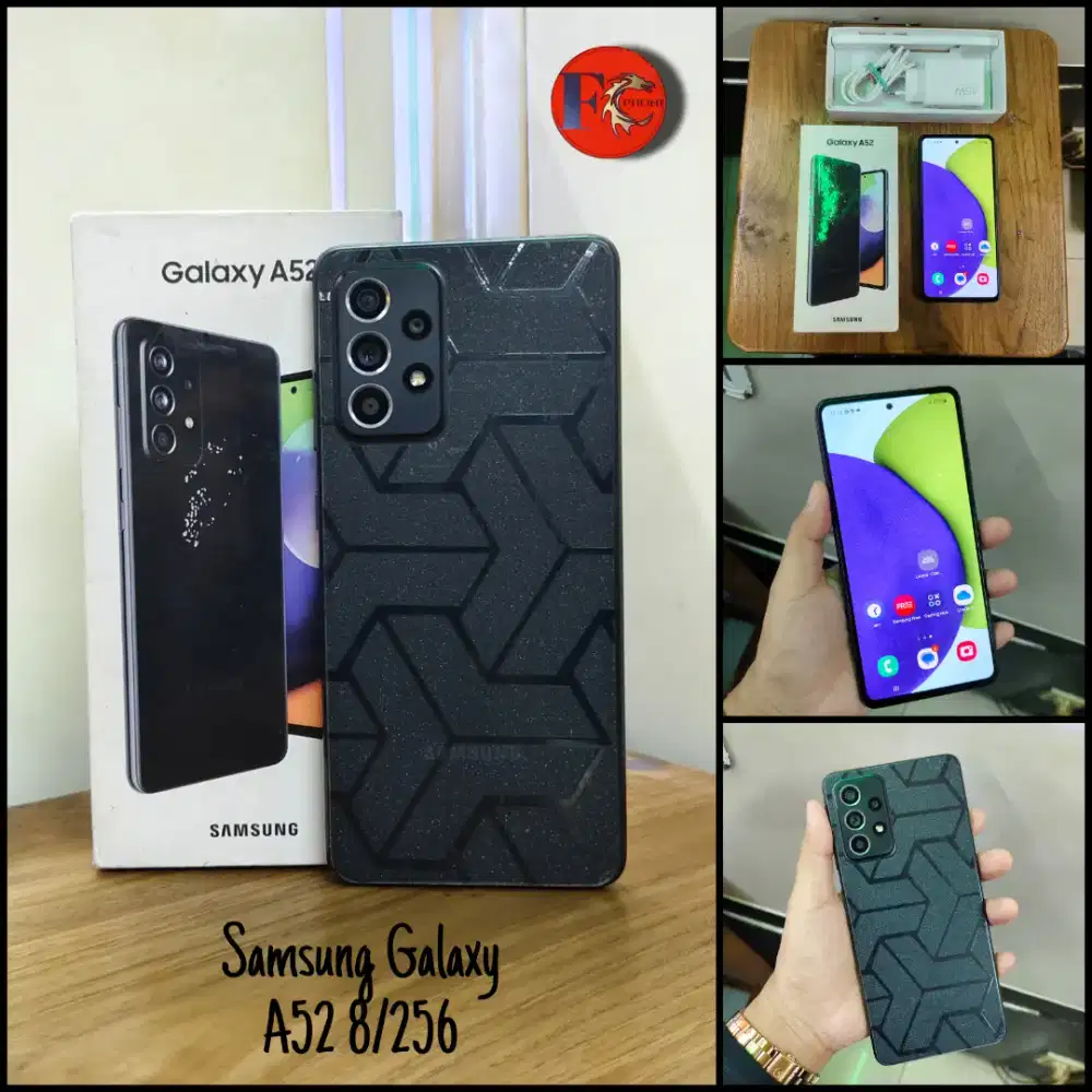 JUAL SAMSUNG GALAXY A52 5G 8/256 SECOND