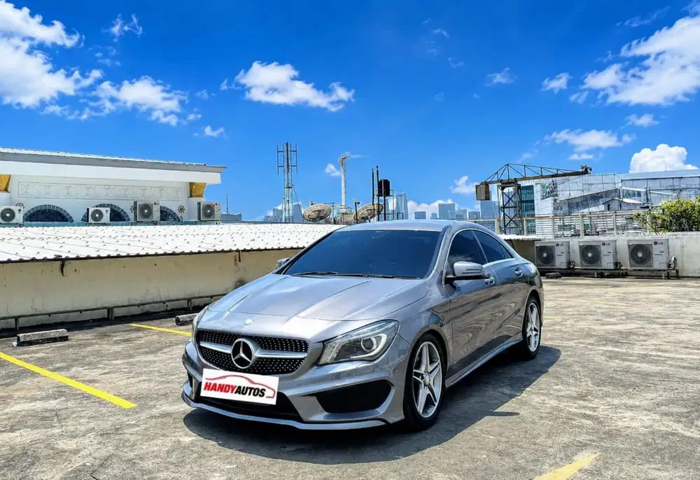Mercedes Benz CLA200 AMG 2014 Automatic Abu-abu Metalik