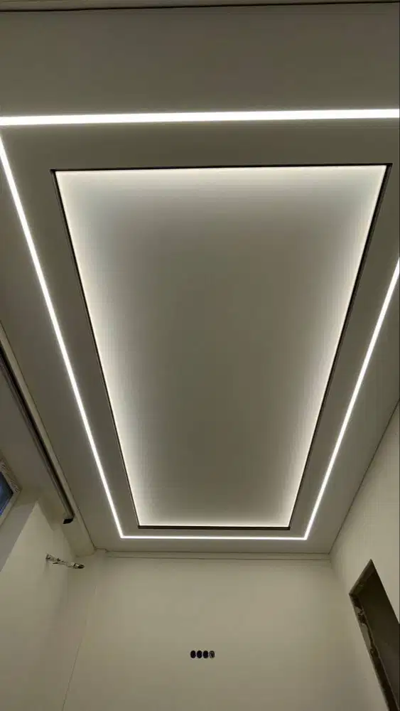 Partisi Jasa Tukang Pasang Wall Moulding Sekat Plafon PVC GRC Gypsum