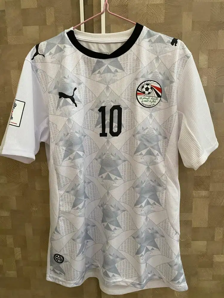Jersey sepakbola mesir mohammad salah